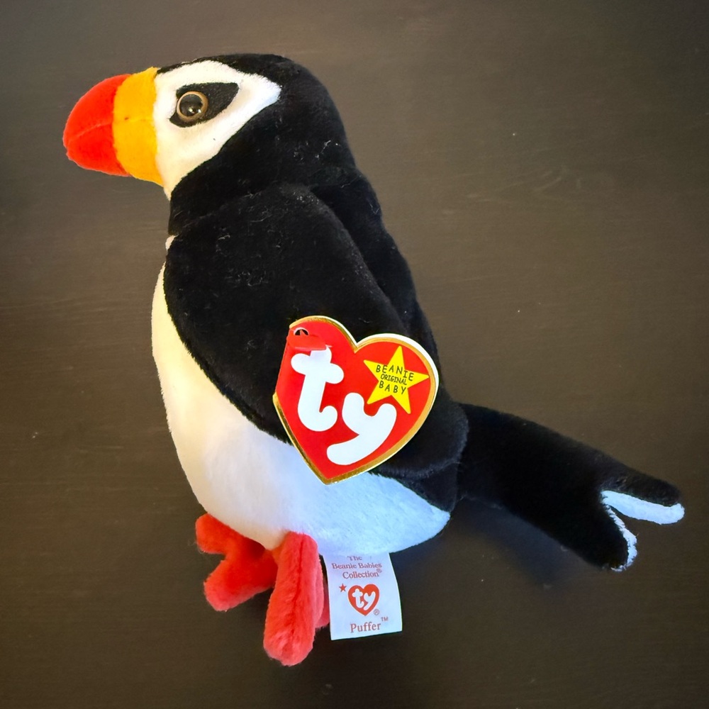 Ty Puffin Beanie Baby - Puffer